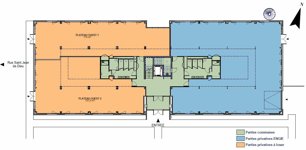 Bureau Lyon 365m² Location bureau Lyon Rhône OLBUR2110025 12